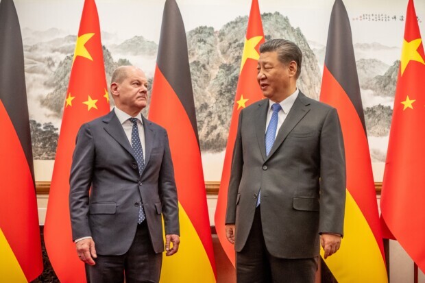 China aus deutscher und amerikanischer Sicht 