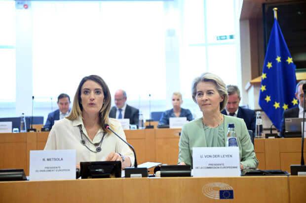 Angeschlagene von der Leyen – Metsola als Nachfolgerin gehandelt