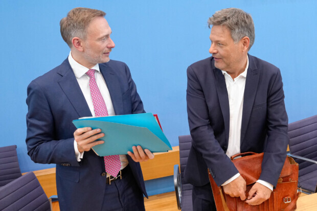 Christian Lindner und Robert Habeck mal gemeinsam auf dem richtigen Weg
