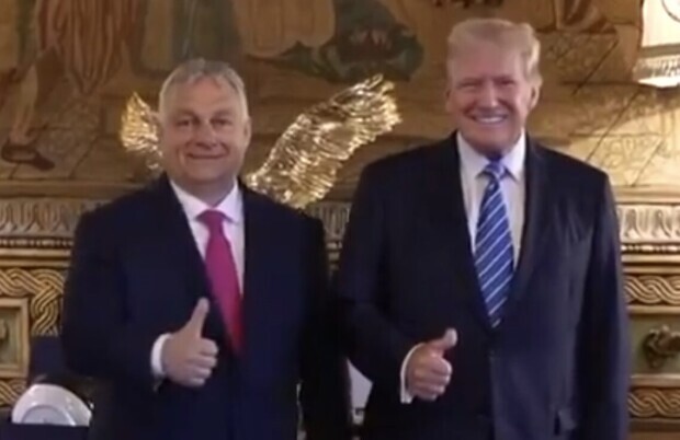 Und dann traf Orbán auch noch Trump