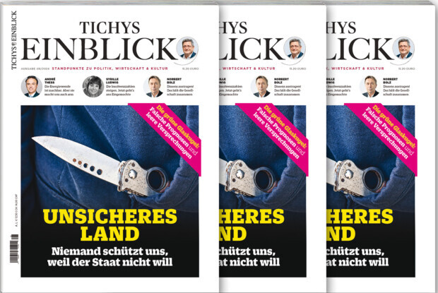 Tichys Einblick 08-2024: Unsicheres Land