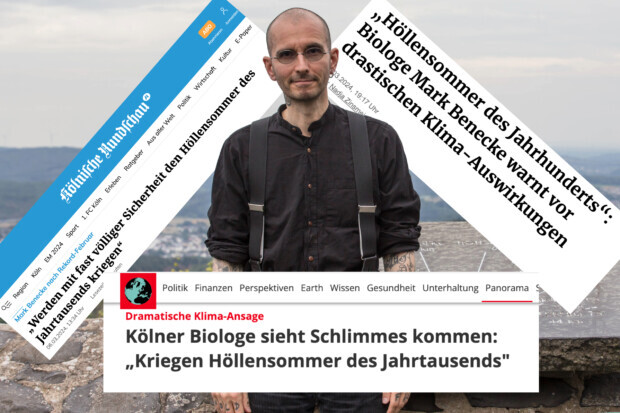 Wo bleibt denn der Höllensommer des Jahrtausends, Herr Benecke?