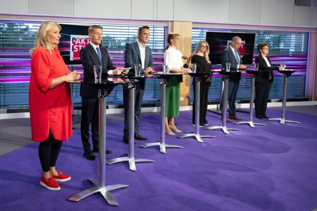 TV-Runde vor der Landtagswahl spiegelt die sächsische Realität