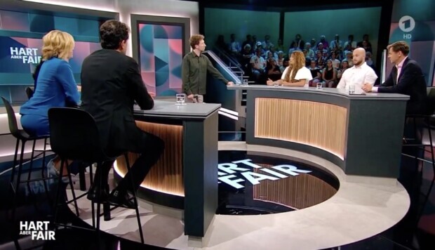 Israel-Debatte bei Hart aber Fair: Kontrollverlust einer Influencerin