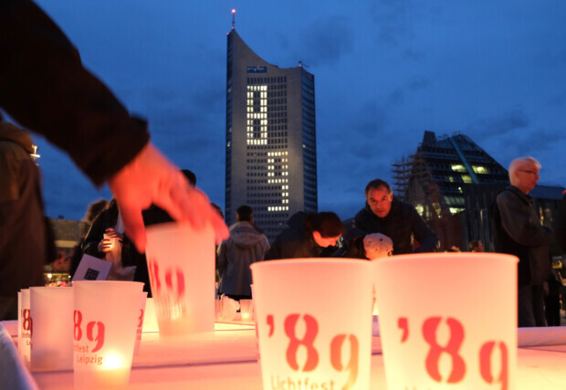 Der Herbst 1989 wird von Rotgrün gekapert