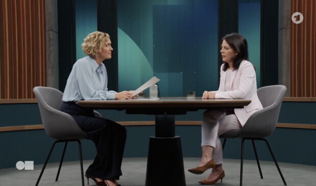 Volkssport Umschalten: Zuschauer fliehen vor Miosga und Baerbock