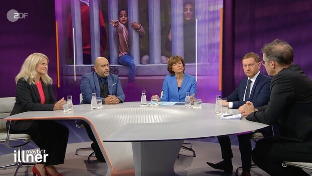 Bei Illner: Bye, bye, Politik der offenen Grenzen