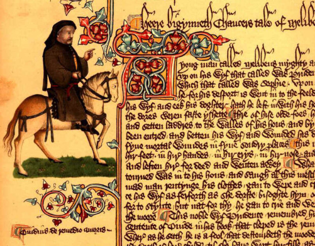 Warnhinweis wegen „christlicher Themen“ in Canterbury Tales