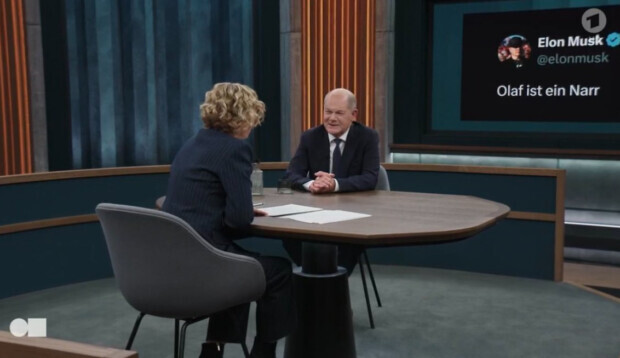 Coming Out bei Caren Miosga: Scholz ist jetzt offiziell Kanzler der Ukraine