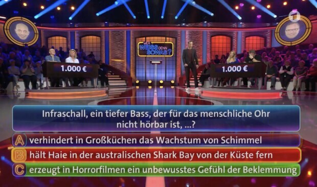 „Wer weiß denn sowas?“ – zum Infraschall