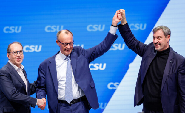 „Kleiner Parteitag“ der CSU mit Söder und Merz