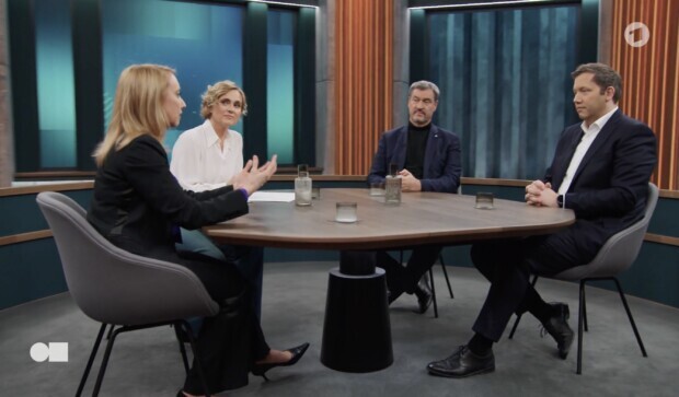 Söder bei Miosga: Giftpfeile aus Bayern