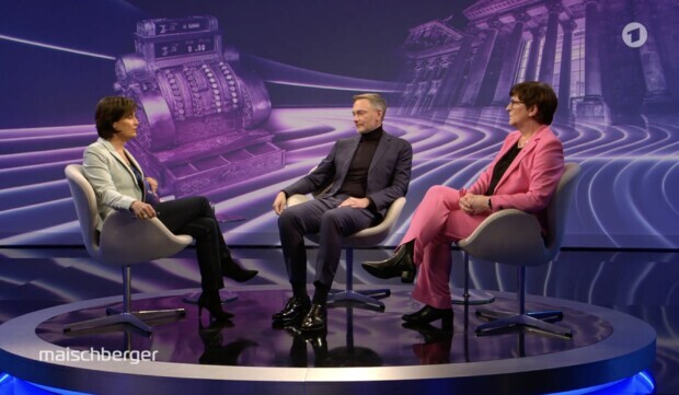 Live bei Maischberger: der Trailer zu „Koalition der Erzfeinde“