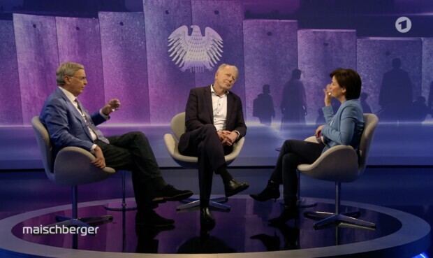 AfD … blabla … AfD … blabla  bei Maischberger