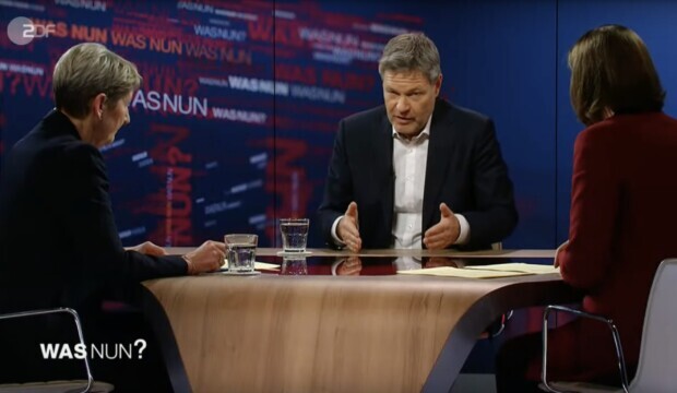 Der demütige Habeck und die geschmeidige Weidel