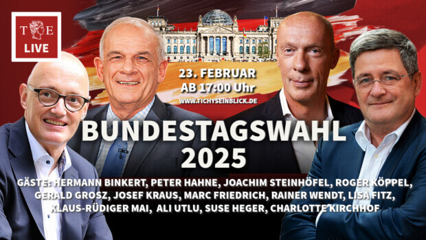 Die Bundestagswahl LIVE bei Tichys Einblick
