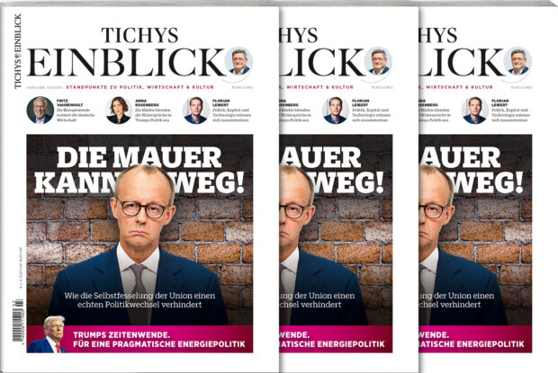 Tichys Einblick 03-2025: Die Mauer kann weg!