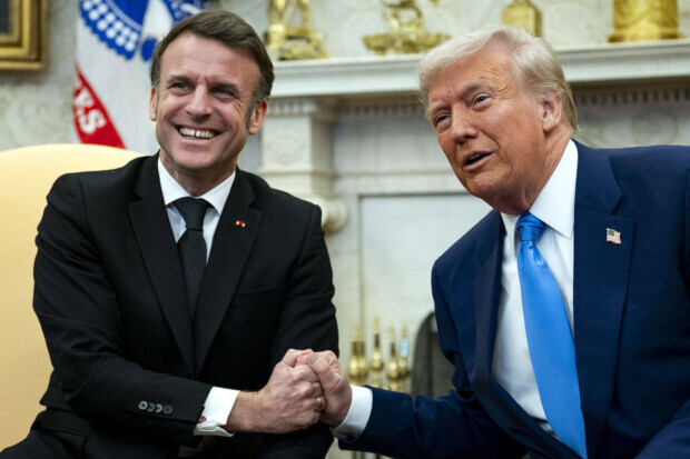 Trump und Macron: Waffenstillstand in der Ukraine, aber auf europäische Rechnung