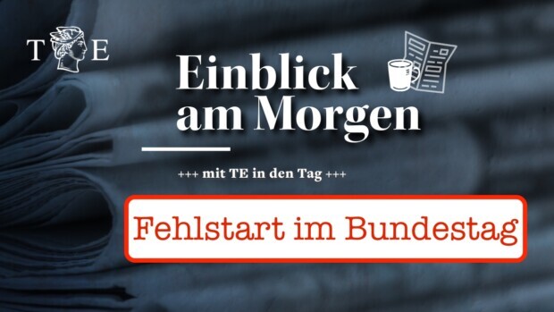 Der Falsche eröffnet den Bundestag, die Minderheit beherrscht ihn