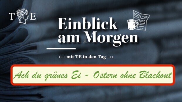 Nach Ostern kommt Pfingsten und hoffentlich Licht ins politische Dunkel