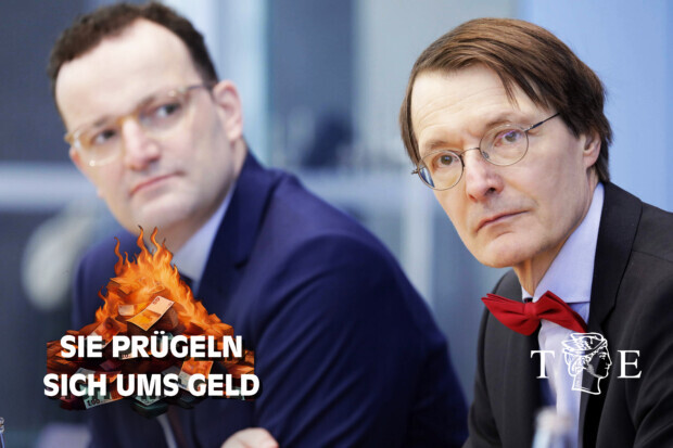 Spahn und Lauterbach verjubeln die Beiträge der Kassenpatienten