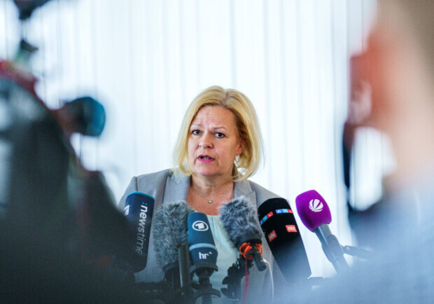 Faesers letzter Coup: Mit einer Falle für die CDU in den Gesinnungsstaat