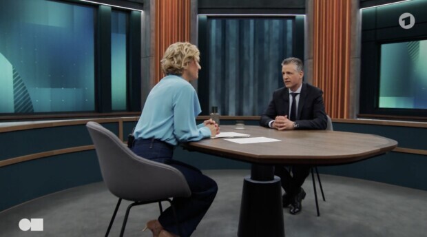 Bei Miosga: Stirnrunzeln mit Thorsten Frei