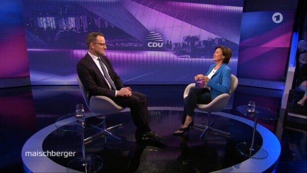 Bei Maischberger: Jens Spahn zwischen AfD und der Linken