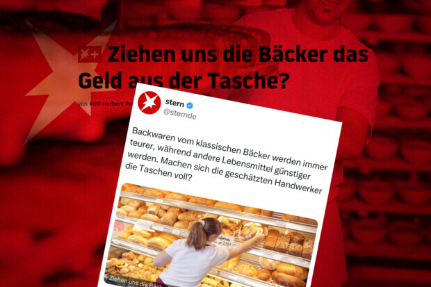 Die Moralelite verachtet wieder: Wie der Stern erst VW-Mitarbeiter, jetzt Bäcker diffamiert