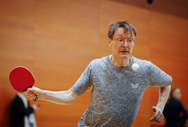 Kein Tischtennis mehr für Karl Lauterbach