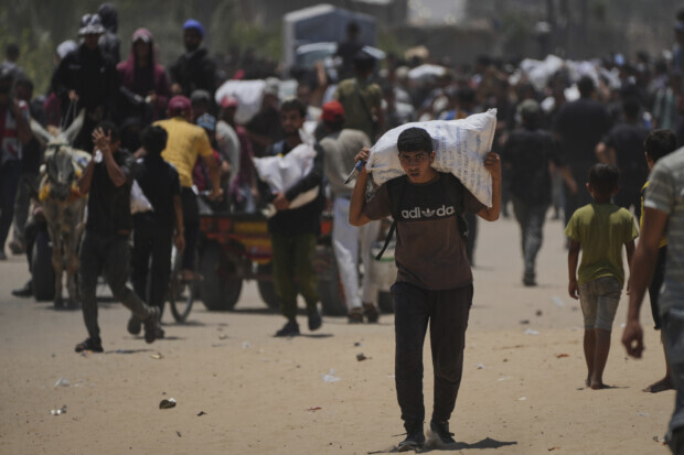 Überfall auf Nahrungsmittel-Verteilung in Gaza