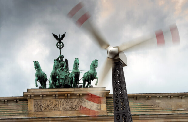 Ein Windrad vor dem Brandenburger Tor?