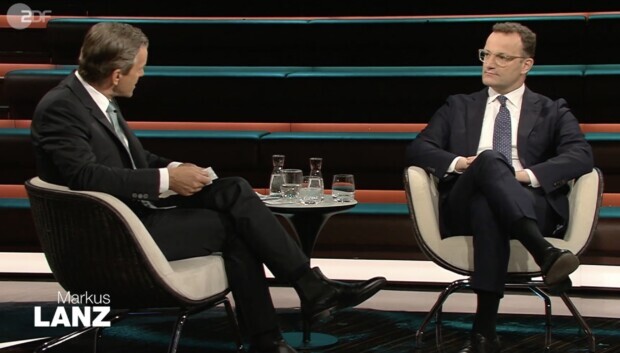 Bei Lanz: Spahn gibt sich klinisch rein