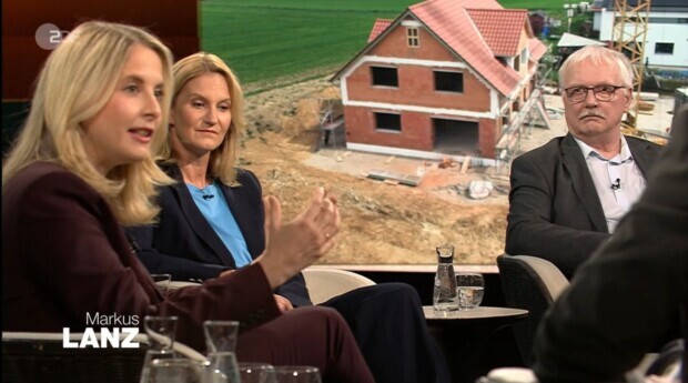 Bei Lanz: Bauen ist die neue soziale Frage