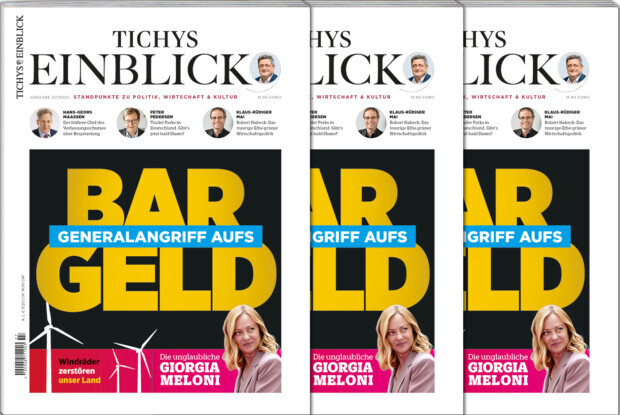 Tichys Einblick 07-2025: Generalangriff aufs Bargeld