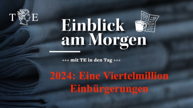2024: mehr Einbürgerungen denn je – drei Millionen Arbeitslose – Unternehmenssterben