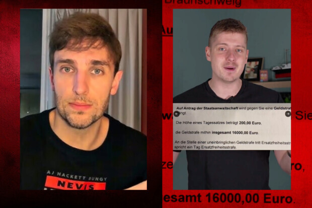 Risiko freie Meinungsäußerung: Dort acht Jahre Haft, hier 16.000 Euro Strafe