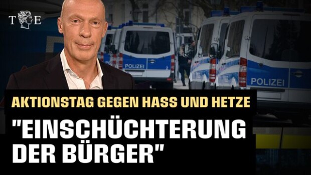 Großrazzia gegen die Meinungsfreiheit: Über 180 Polizei-Eingriffe