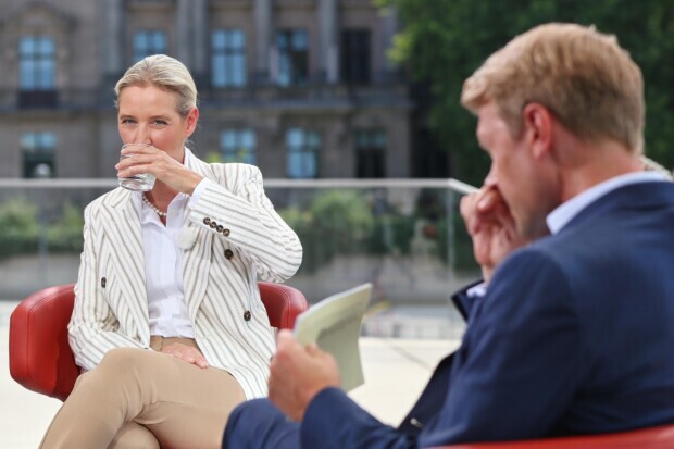 Alice Weidel, Friedrich Merz und das doppelte Spiel der ARD