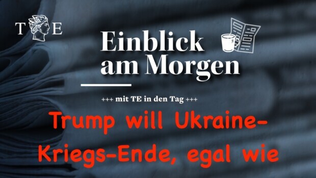Trump will Kriegsende, Macron-Starmer wollen Ukraine-Sieg, Merz will überall dabei sein