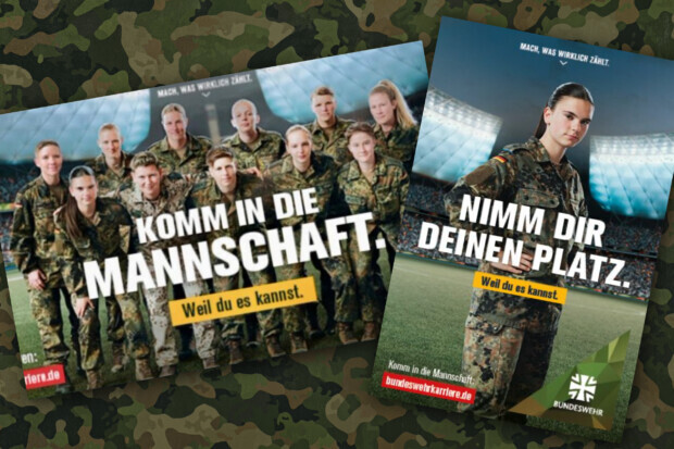 „Komm in die Mannschaft!“ – Wie die Bundeswehr zur Fußball-EM junge Frauen gewinnen will