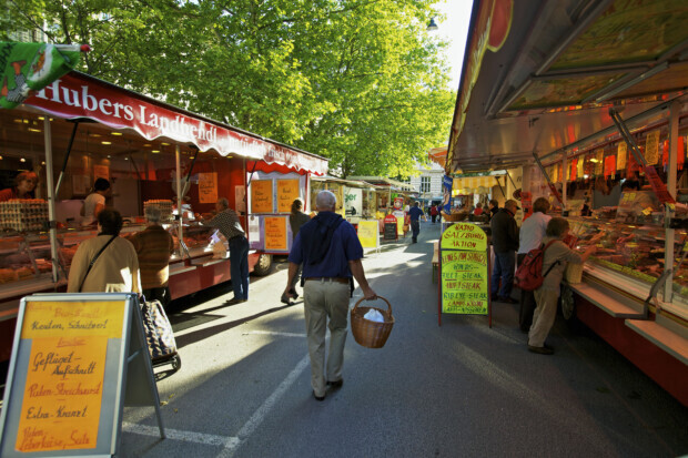 Der Salzburger Schrannenmarkt