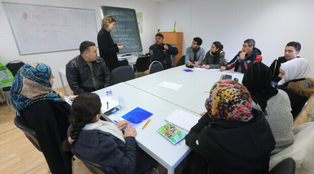 Syrer fallen bei Deutschkurs absichtlich durch