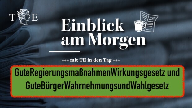 Herr Merz, Herr Klingbeil, wo bleibt das Guteregierungsmaßnahmenwirkungsgesetz?