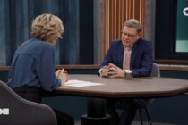 Miosga als Wadenbeißer. Doch Wadephul will nicht