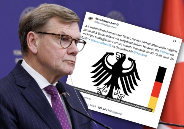 CDU-Außenminister Wadephul lobt Türkei für das deutsche Wirtschaftswunder