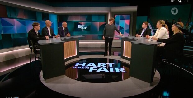 Die junge Feuerwehr in den Startlöchern bei „hart aber fair“