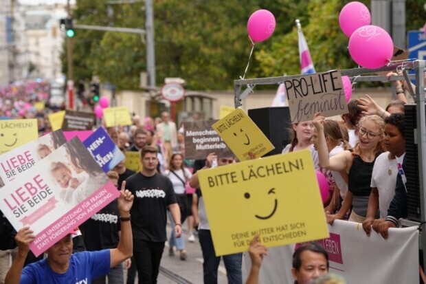 „Abtreibung ist unterlassene Hilfeleistung“: Marsch fürs Leben in Wien