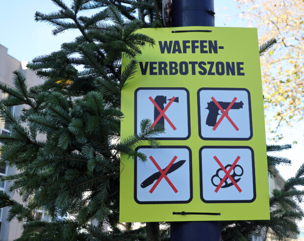 Wo bitte geht’s hier zur Waffenverbotszone?