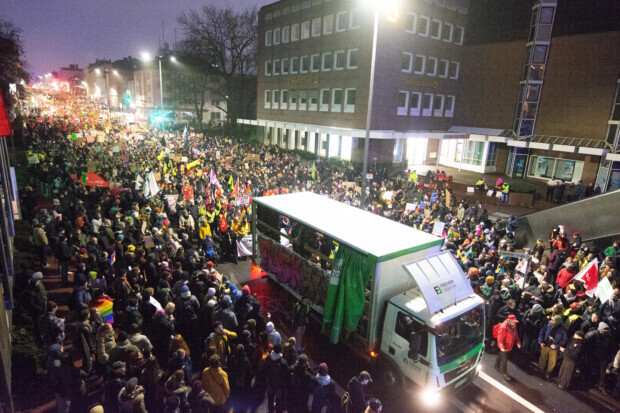 In Gießen versammelten sich 25.000 Antidemokraten – Eine Nachbetrachtung